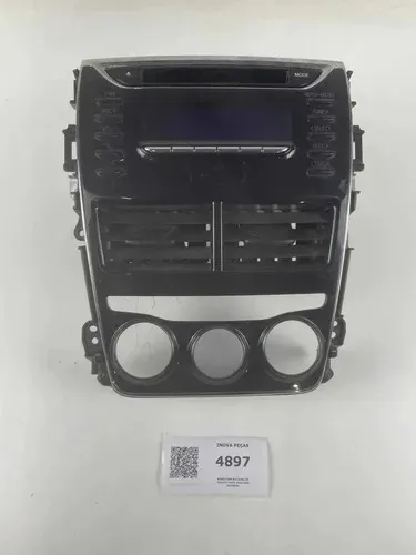 Rádio Com Moldura Ar Toyota Yaris 2019 2020 Original Preto