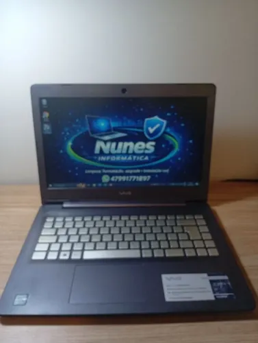 Notebook Vaio i5 6° SSD 120gb tela antireflexiva 