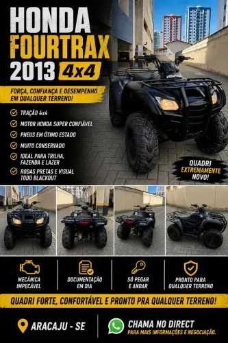 Quadriciclo Honda 2013