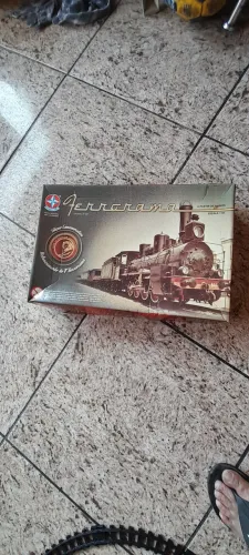 Ferrorama estrela xp 100 edição comemorativa funcionando perfeitamente 
