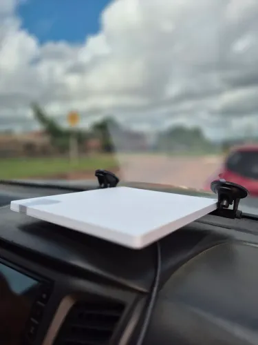 Kit Antena Portátil Mini Com Plano Viagem Incluso No Pedido