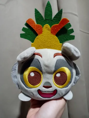 Pelúcia original Rei Julien(Madagáscar)