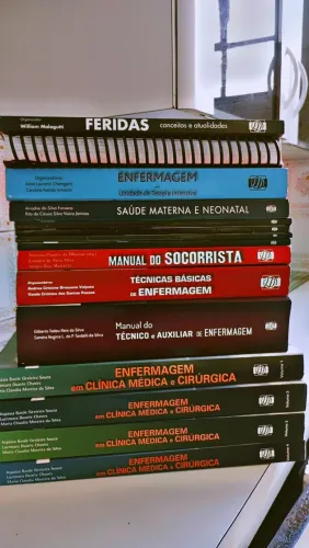 Livros de enfermagem 