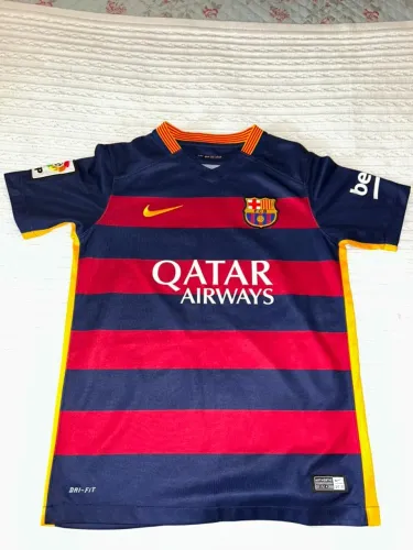 camisa original infantil FC Barcelona da temporada 2015/16 (sem entiqueta)