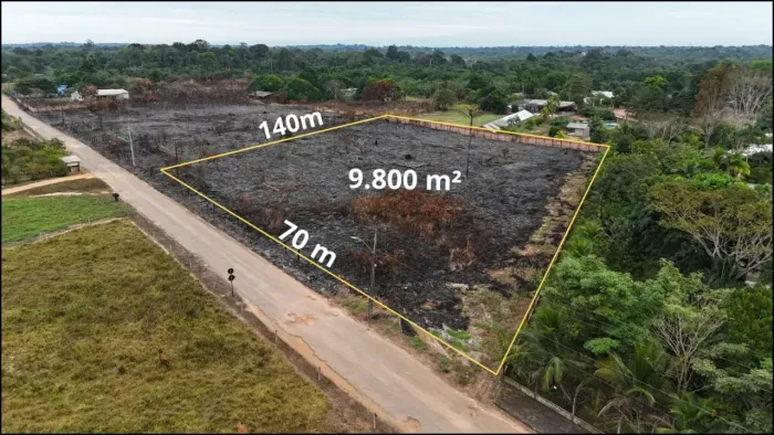 Imóvel para venda tem 9800 metros quadrados em Nova Floresta - Porto Velho - RO