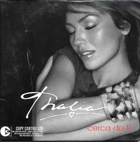 CD: Thalia -- Cerca de Ti (single promocional importado do México) c/ copy controlled