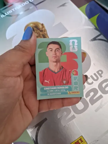 Vendo Figurinha Cristiano Ronaldo Copa 2026
