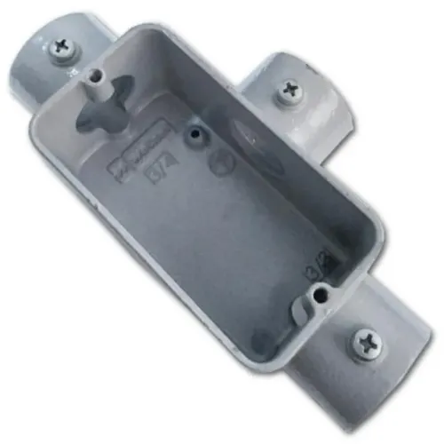Condulete s/ Rosca de 3/4" Tipo T Wetzel Sem Tampa (3PÇS)