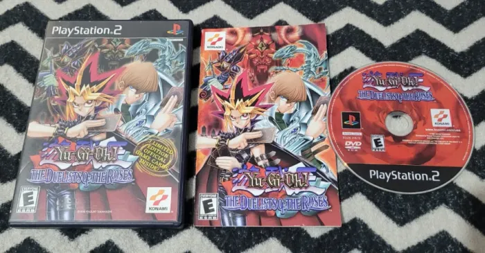 Jogo Yu-Gi-Oh! The Duelists of the Roses Americano Original Ps2 Playstation 2