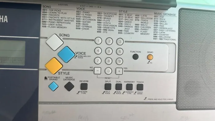 Teclado yamaha
