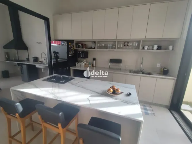 Casa com 3 quarto sendo suíte disponível para venda no bairro Jardim Karaíba em Uberlândia