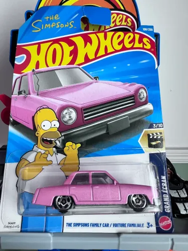 Hot wheels the Simpsons family car