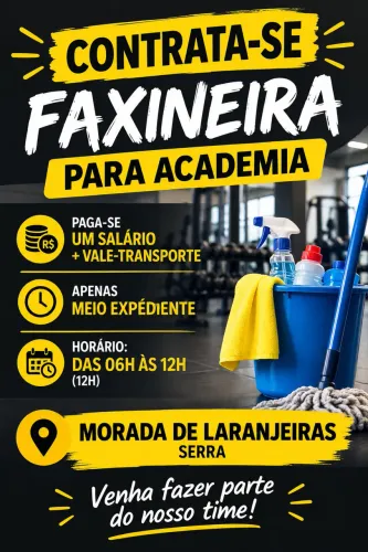 Vaga serviços gerais