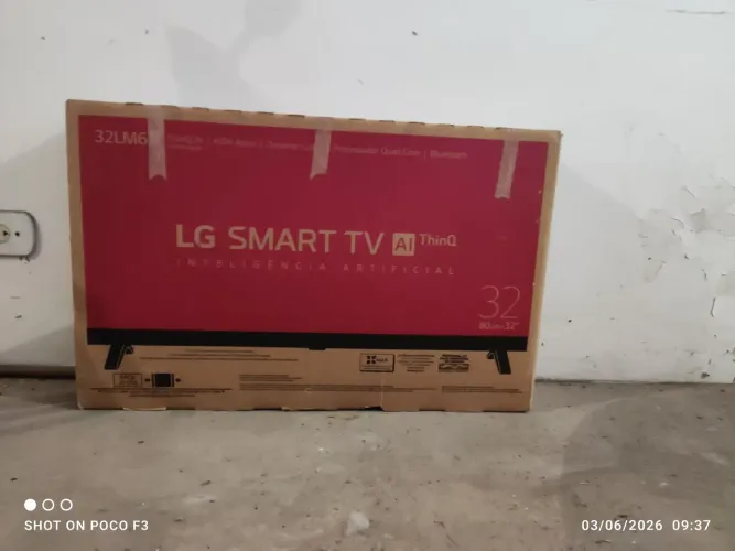 Smart TV LG 32" ThinQ AI,