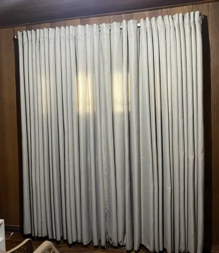 Cortinas em linho  