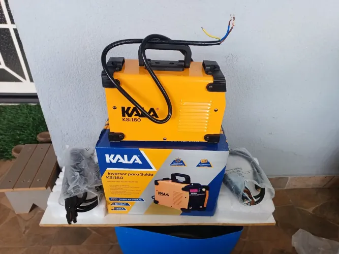 Maquina de solda Inverssora de kala 160amp nova