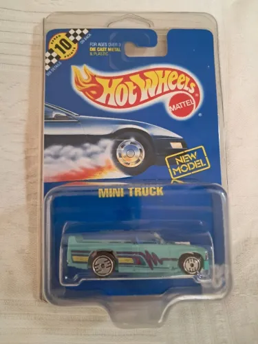 Miniatura Hot Wheels Mini Truck #89 (Blue Card Antigo)