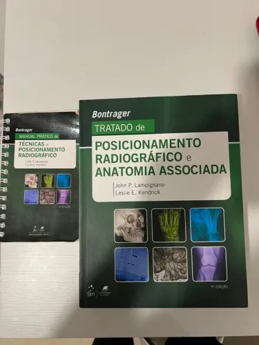 Kit Livros Bontranger 9° edição - Posicionamento Radiográfico e Anatomia Associada