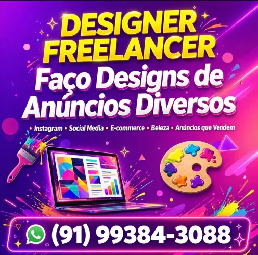 Freelancer - mídia anúncio