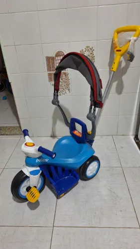 Triciclo Infantil 2 em 1 Passeio e Pedal, Motoca