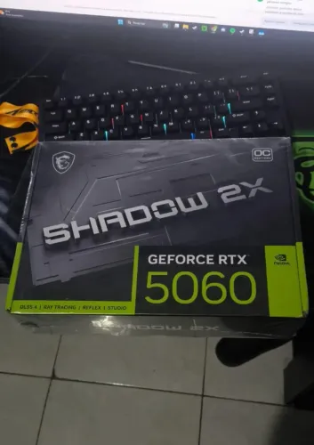 Rtx 5060, nova na caixa com nota fiscal