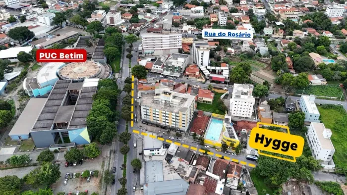 Hygge Living PUC: Pré lançamento de flats mobiliados a 50 metros da PUC Betim