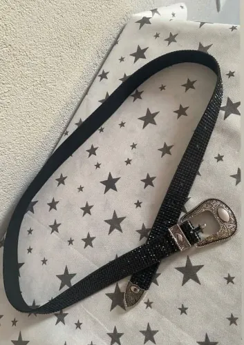 Cinto cowboy brilhoso