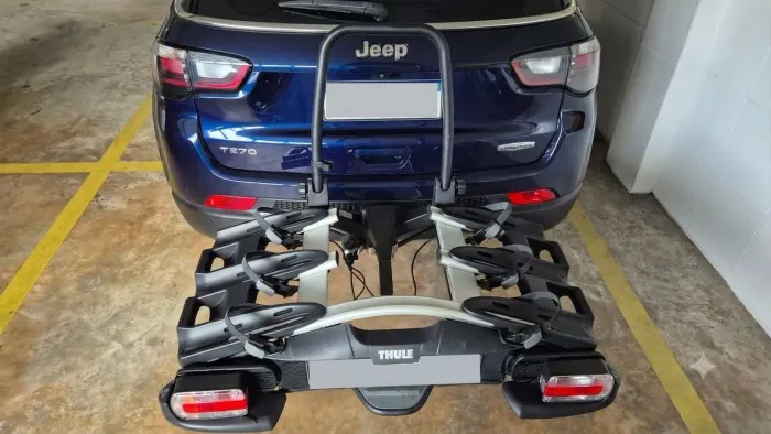 Suporte Thule VeloCompact 927 (P/ 3 Bikes) - Excelente Estado