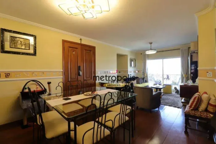 Apartamento com 3 dormitórios à venda, 145 m² por R$ 700.000,00 - Vila Valparaíso - Santo 
