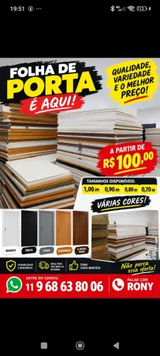Vendo folha de porta 