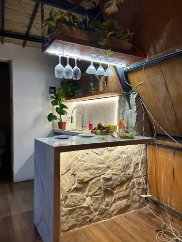 Chalé em igarata !! Vista espetacular da represa 