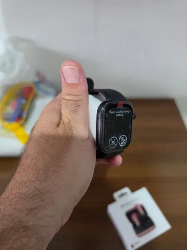 Huawei Watch Fit 5 Pro Preto | Vidro de Safira + Titânio | GPS e NFC