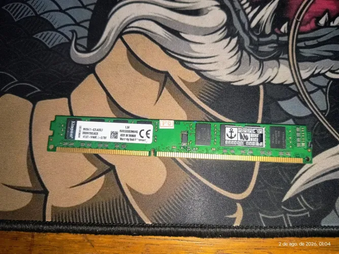 Memória RAM Kingston 4GB DDR3 1333MHz para PC - Testada