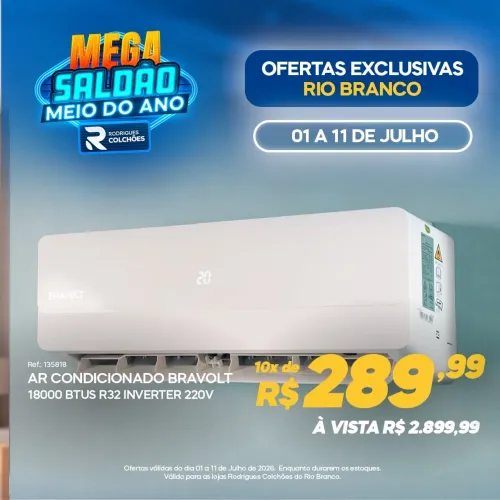 Ar condicionado 18 btus