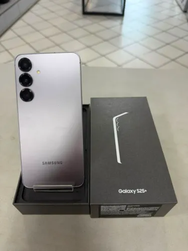 Samsung S25 Plus 512GB, Sem Marcas de Uso, Perfeito, Cor Prata