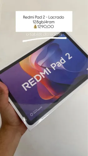 Redmi Pad 2 128GB/4RAM - Lacrado
