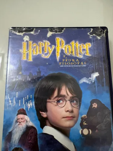 Fita vhs harry potter e a pedra filosofal (primeiro)