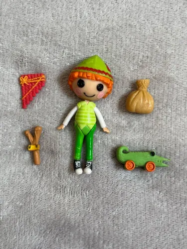 Lalaloopse peter pan, com todas as peças inclusas