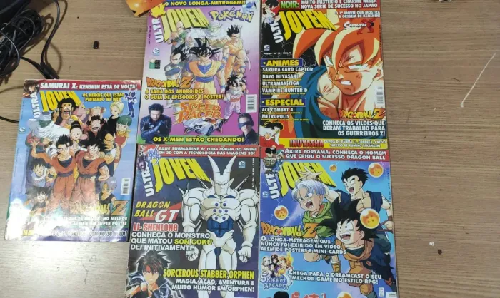 Lote revista ultra jovem completo 