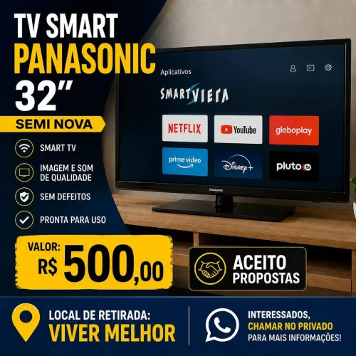 TV top semi nova