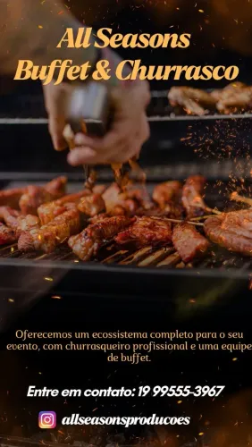 Churrasqueiro Profissional para sua festa