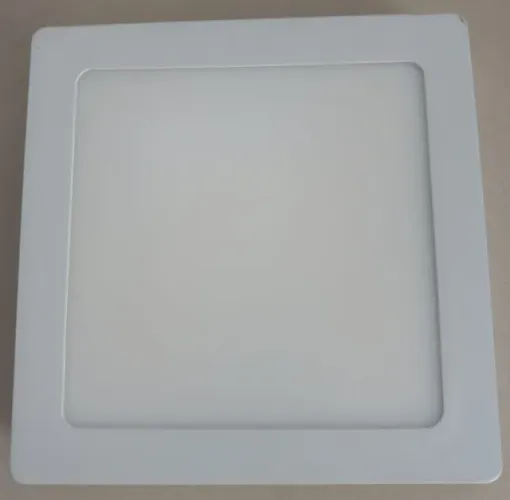 Kit com 4 unidades _ Plafon LED Sobrepor 12 W (16 x 16 cm)