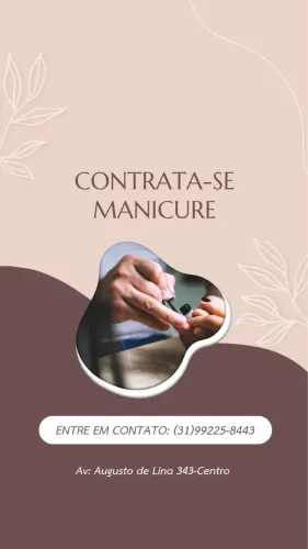 Manicure contrata