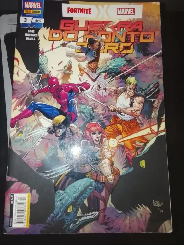 Fortnite x Marvel, guerra do ponto zero, vol. 3