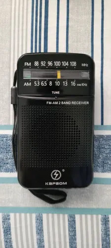 Rádio De Bolso Kapbom KA-3322/ñ Xhdata, Tecsun, Sangean, Grundig, Sony, Motobras