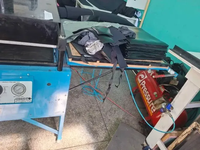 Prensa Térmica Pneumática Chiqueto (2 Gavetas) - 100x80cm