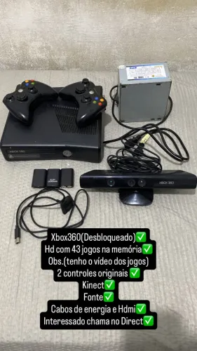 Xbox360(Desbloqueado) *Completo