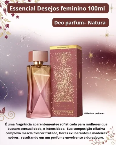 Essencial Desejos Deo parfum- Natura feminino, 100ml