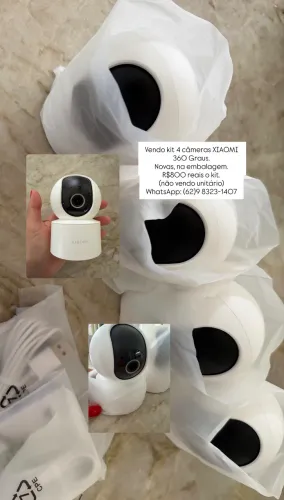 Vendo kit câmeras 360 Xiaomi 