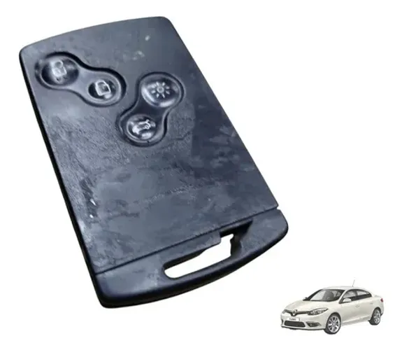 Chave Cartão Renault Fluence Presencial 2012 2013 2014